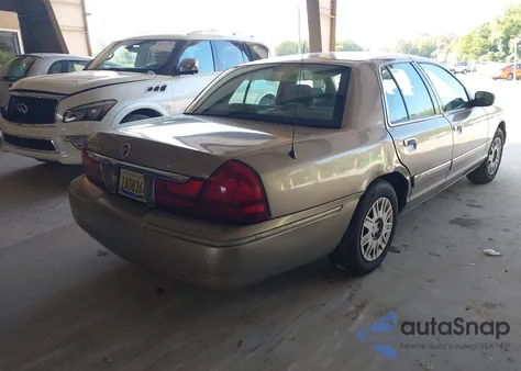 2005 Mercury Grand Marquis Gs из США, поврежденный, VIN 2MEFM74W85X625842